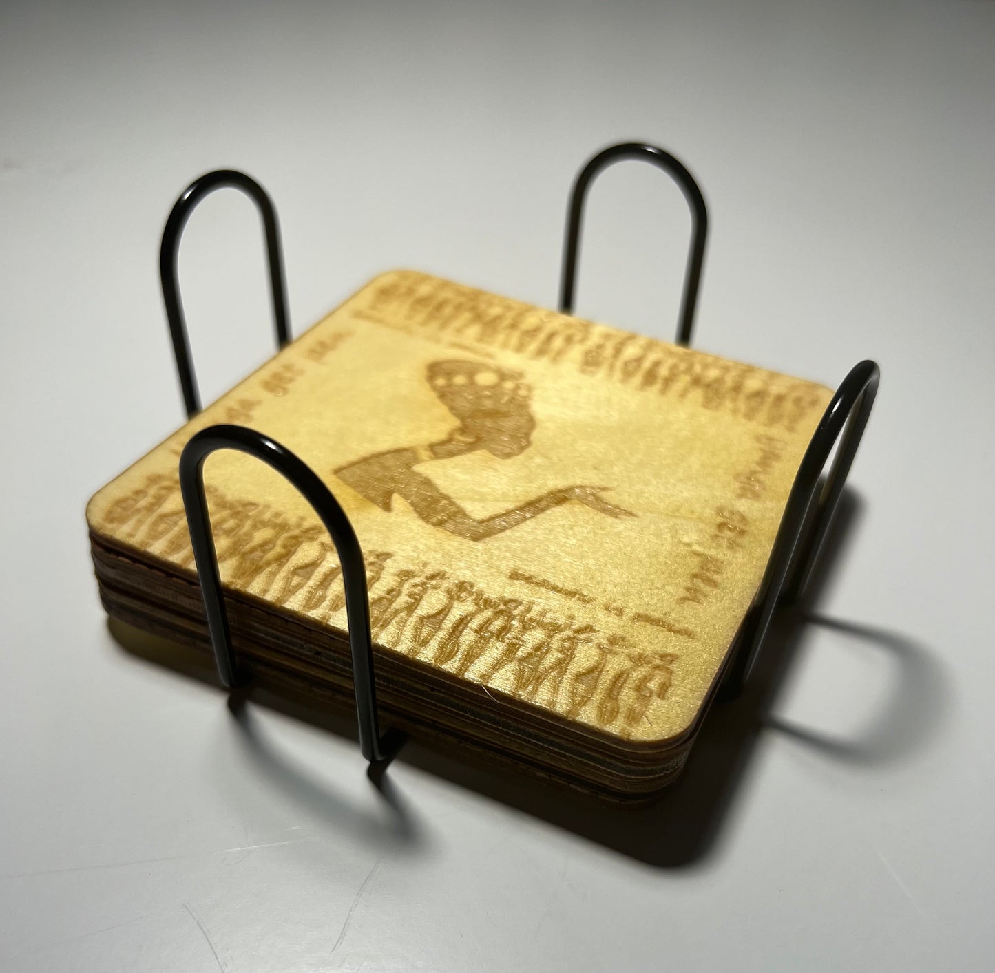 Metal Coaster Holder