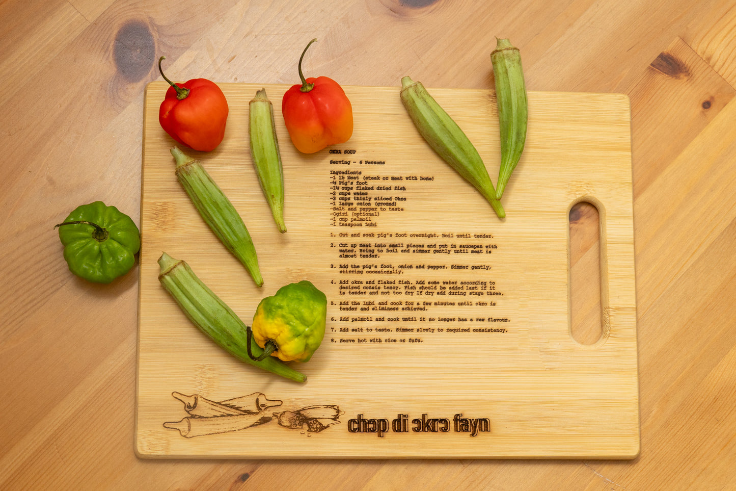 Chͻp Di Okrͻ Fayn - Cutting Board