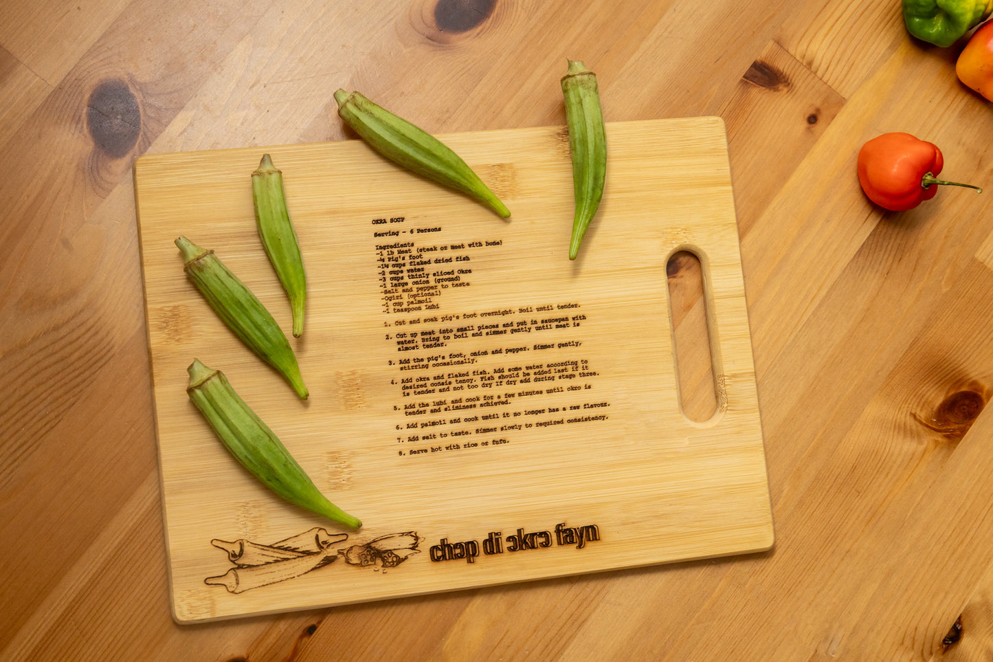 Chͻp Di Okrͻ Fayn - Cutting Board